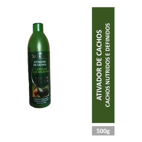 Ativador De Cachos Óleo De Abacate 500ml Naturiun Foto 1