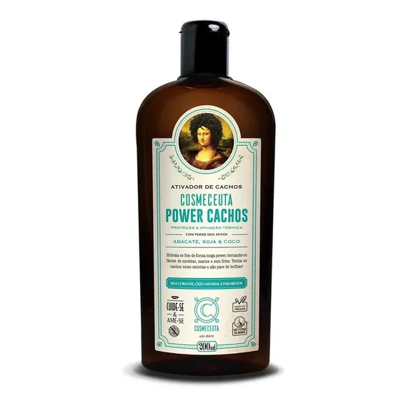 Ativador De Cachos Power Cachos Cosmeceuta 200ml Vegano Foto 1