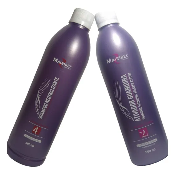Ativador Guanidina Shampoo Neutralizante Mairibel 500ml Cada Foto 1