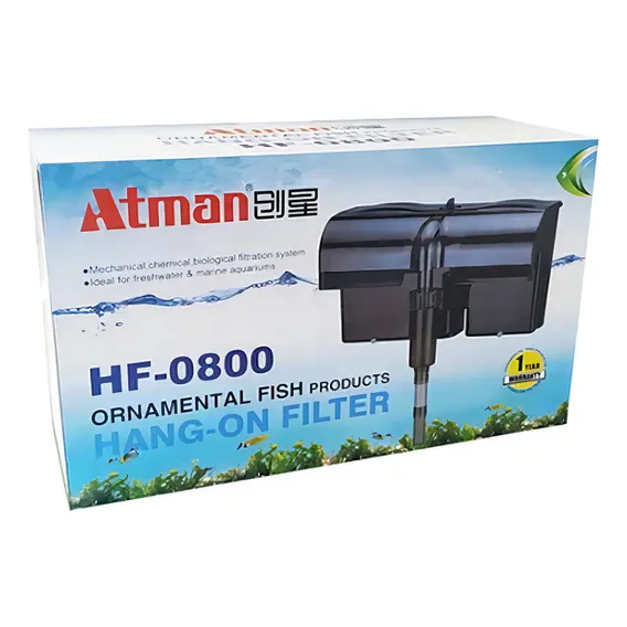 Atman Filtro Externo Hf-800 220v Para Aquarios Até 180l Foto 1