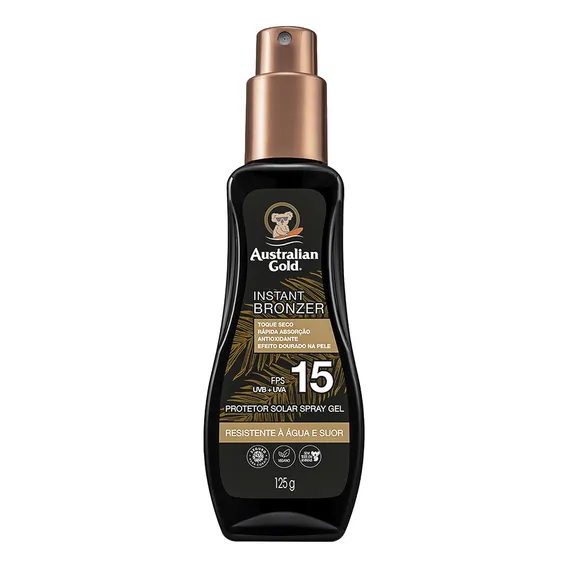 Australian Gold Fps 15 - Protetor Solar Em Spray 125ml - Blz Foto 1