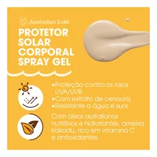 Australian Gold Fps 30 - Protetor Solar Em Spray 237ml - Blz Foto mini 4