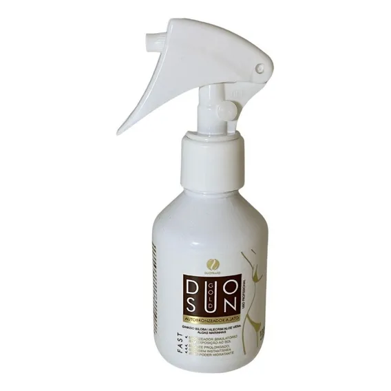 Auto Bronzeador A Jato Sem Sol Duo Sun Gold Duotrato 120ml Foto 1