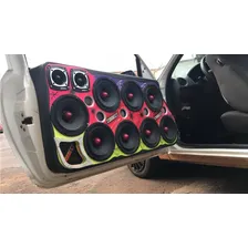 Auto Falante Mb800pro Xtreme Audio Ñ Zetta Pioneer Mtx Jbl Cor Vermelho Foto mini 4