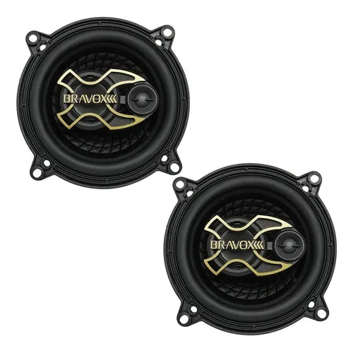 Auto Falante Triaxial Bravox 5 Polegadas B3x50g 200w Par Foto 1