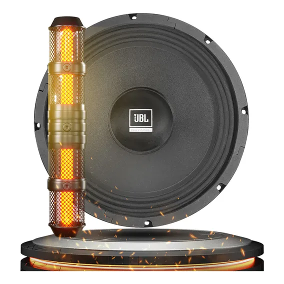 Auto Falante Woofer Automotivo 12 Polegadas Jbl 300w Pw Cor Preto 4R Foto 1