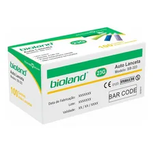 Auto Lanceta Descartável 30g Bioland 1 Caixa C/ 100 Unidades Foto mini 1