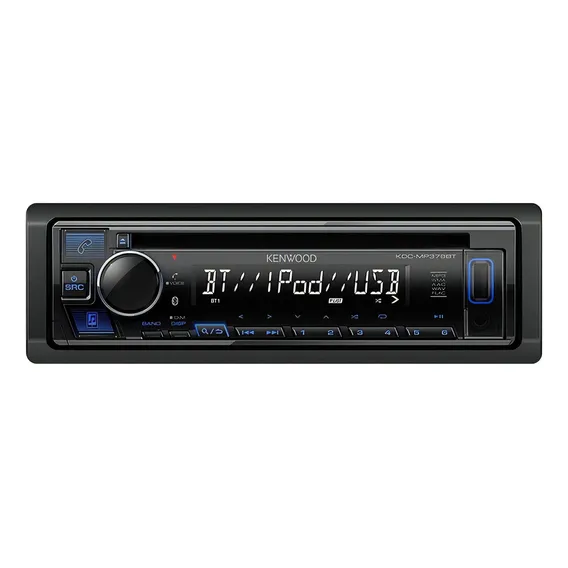 Auto Radio Cd Player Kenwood Kdc-mp378bt Bluetooth Usb Am Fm Foto 1