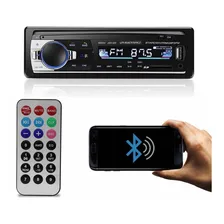 Auto Radio Mp3 Bluetooth 4x60w Potencia Usb Sd Aux Bt Carro Foto mini 1
