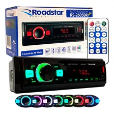 Auto Radio Mp3 Roadstar Cont. Remoto Bluetooh Rca Fm Sd Usb Foto mini 1