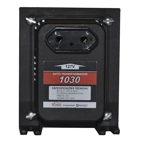 Auto Transformador - 1030va - 721w - 110/220v - Kitec Foto 1