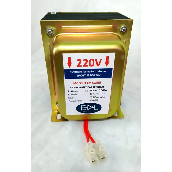 Auto Transformador 15000va Em Cobre 30000 Btus Foto 1