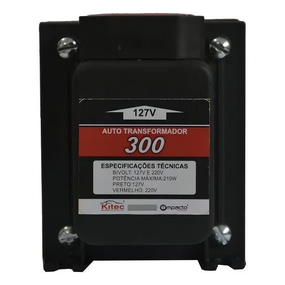 Auto Transformador 300va - 210w - 110/220v - Kitec Foto 1