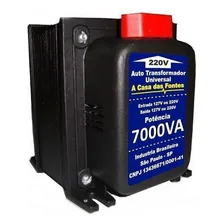 Auto Transformador 7000 Va Tomadas Foto mini 1