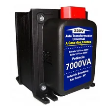 Auto Transformador 7000va 110220 ou 220/110 Foto mini 1
