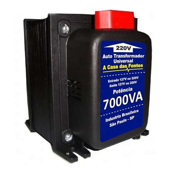 Auto Transformador 7000va 110220 ou 220/110 Foto 1