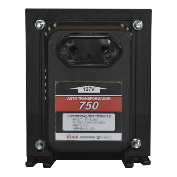 Auto Transformador 750va - 525w - 110/220v - Kitec Foto 1