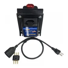Auto Transformador Tomadas 7000va 220 110v Foto mini  2