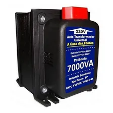 Auto Transformador Tomadas 7000va 220 110v Foto  mini 1