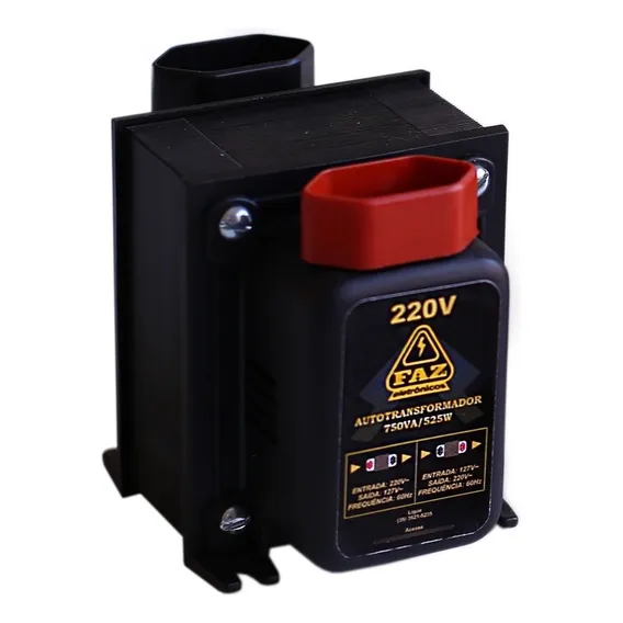 Auto Transformador Trafo Conversor 750va 127v 220v Foto 1