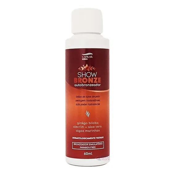 Autobronzeador A Jato Bronze Sem Sol Show Bronze 60ml Foto 1