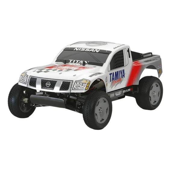 Automodelo Rc Tamiya Nissan Titan Rtr Escala 1/10 Elétrico Foto 1
