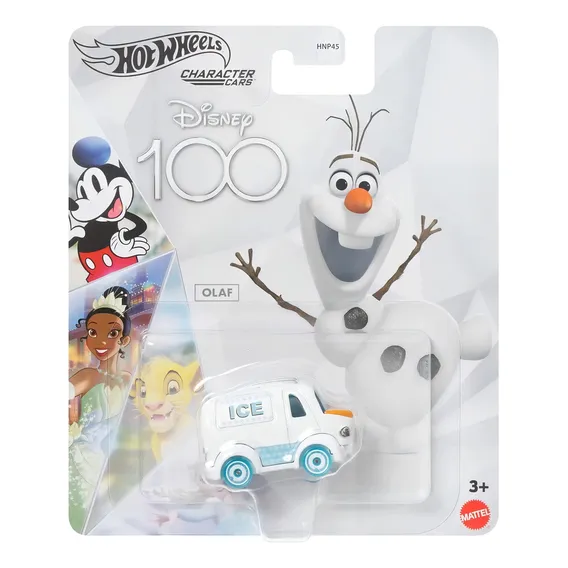 Automóvel Hot Wheels Disney 100º Olaf Foto 1