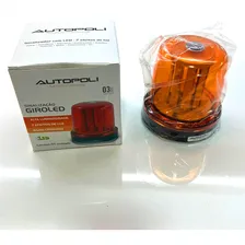 Autopoli Giroflex luz emergencia sinalizador 54 leds cor ambar 12/24V Bivolt Foto mini 1
