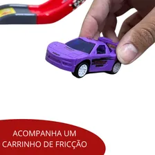 Autorama Super Pista Radical Speed Infantil Brinquedo 24 Peças 1 Carrinho Importway BW171 Foto mini  3