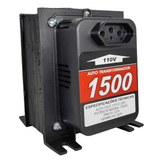 Autotransformador 1500va 1050w 110/220v E 220/110v Foto 1