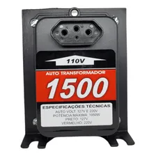 Autotransformador 1500va 1050w 110/220v E 220/110v Foto mini 2