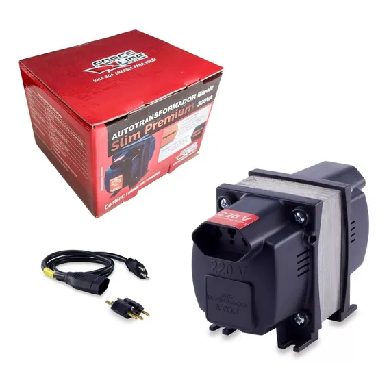 Autotransformador 300va Premium Tripolar Force Line Foto 1