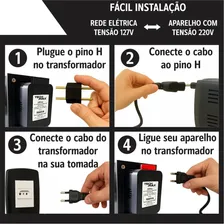 Autotransformador 7000va Bivolt Com Tomada Foto mini 4