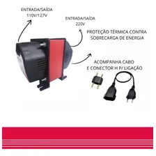 Autotransformador Bivolt Profissional 3000va Capte Foto mini 4