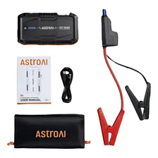 Auxiliar Partida Bomba Infladora Portatil Auxiliar Partida 1500mAh Power Bank Energia móvel multifuncional Mini compressor ar portatil bomba de inflação portátil com luz de emergência Foto  mini 1