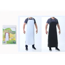 Avental AƧougueiro Resistente ImpermeƔvel M Cor Branco Foto mini 2