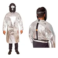 Avental Aluminizado Barbeiro Therm Fire Anti Chama Benetherm Foto mini 3