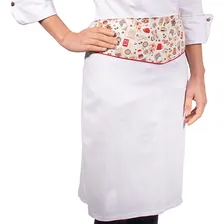 Avental De Cozinha Cintura Estampado Unissex Chef De Cozinha Foto  mini 1