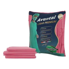Avental Descartável Protdesc Tnt Rosa 20gm Manga Longa 10un Foto  mini 1