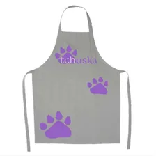 Avental ImpermeƔvel Tchuska Tosador Petshop Banho Tosa Pet Cor Branco Foto mini 2