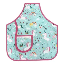 Avental Infantil Com Chap茅u De Cozinheiro Unic贸rnio Cor Unic贸rnio Real Foto mini 2