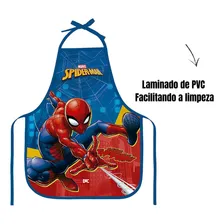 Avental Infantil Escolar Homem Aranha Dac Foto mini  3