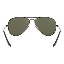 Aviador Ray Ban 3025l 002/58 55 Preto Polarizado Foto mini 4