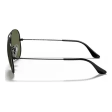Aviador Ray Ban 3025l 002/58 55 Preto Polarizado Foto mini 3