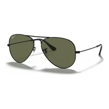Aviador Ray Ban 3025l 002/58 55 Preto Polarizado Foto mini 1