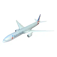 Aviao Boeing 777-300 Er American Airlines Scala 1:200 Cor Branco Foto mini  2