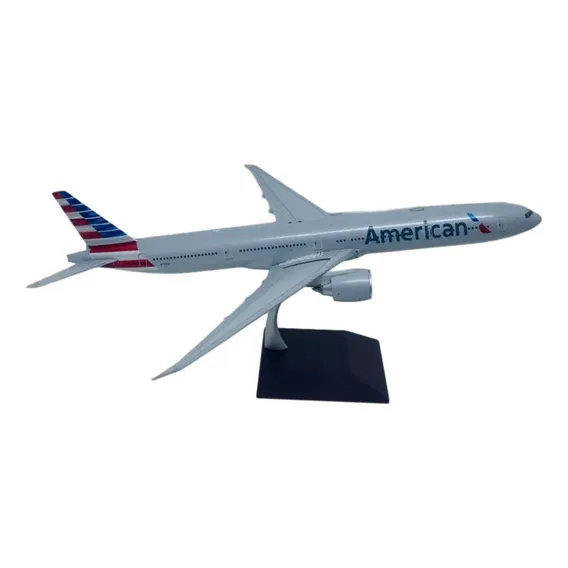 Aviao Boeing 777-300 Er American Airlines Scala 1:200 Cor Branco Foto 1
