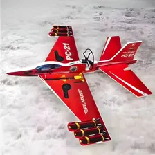 Avião Planador Com Motor A Bateria Recarregável Cor Vermelho Foto mini  3
