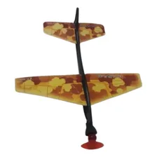 Avião De Brinquedo Isopor Cor Amarelo Foto mini 1