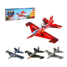 Avião Lança Mão Elétrico Bateria Recarregável Voa Planador Foto mini 4